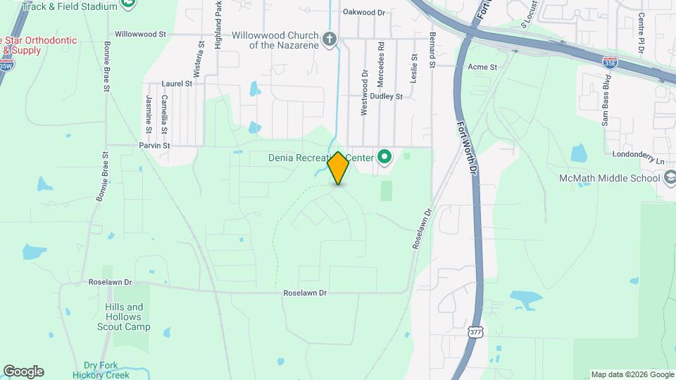 2500 Goldfinch Dr Map and Location Details