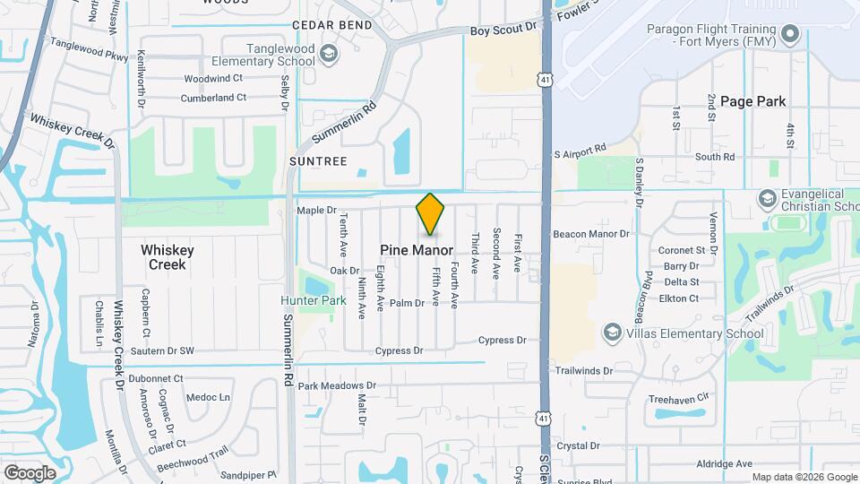 5456 Fifth Ave Map and Location Details