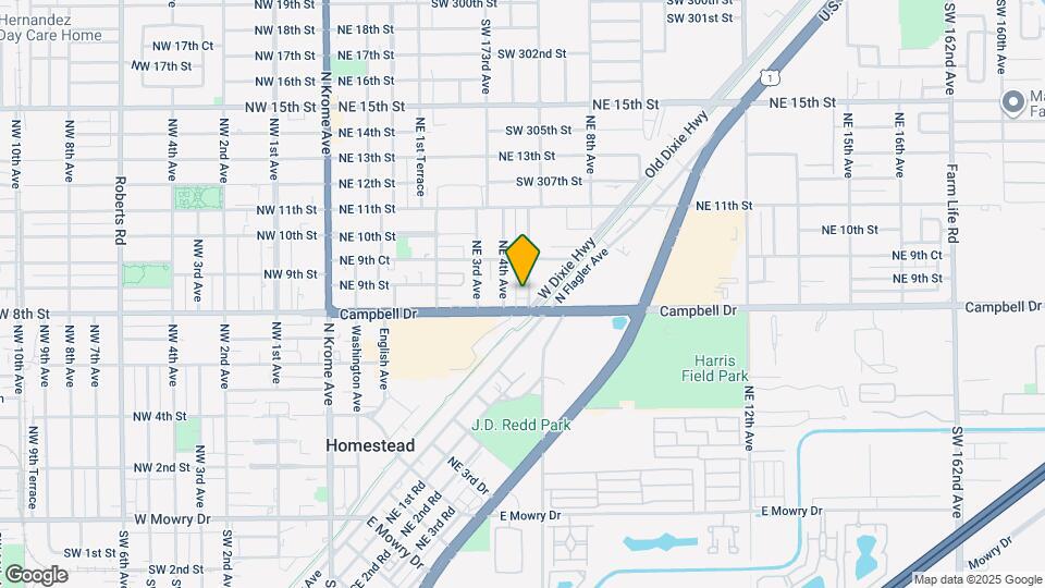 830 NE 5th Ave-Unit -830 Map and Location Details