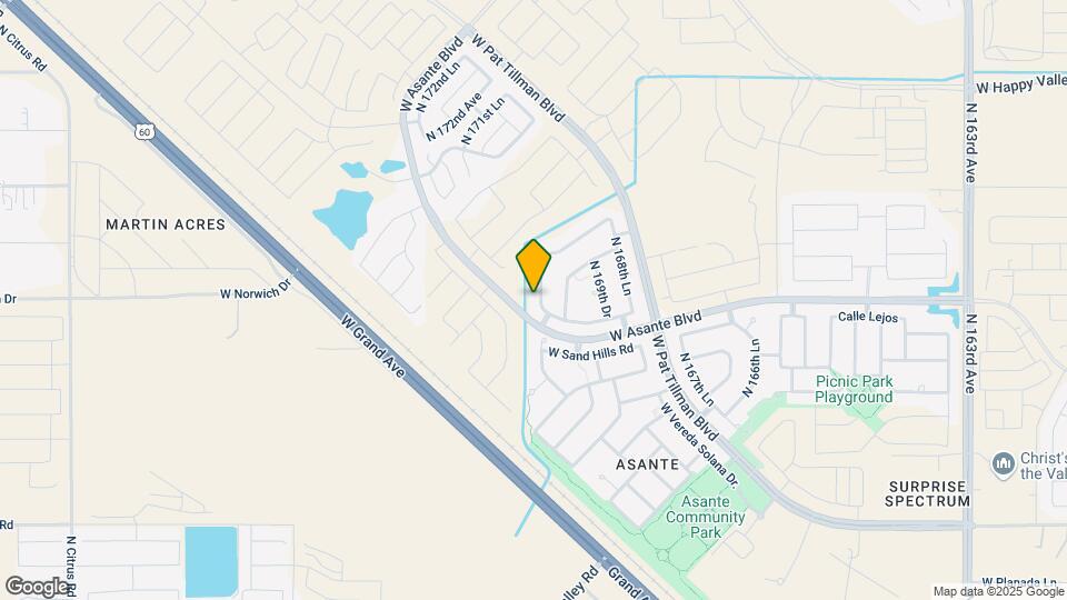 24202 N 170th Ln Map and Location Details