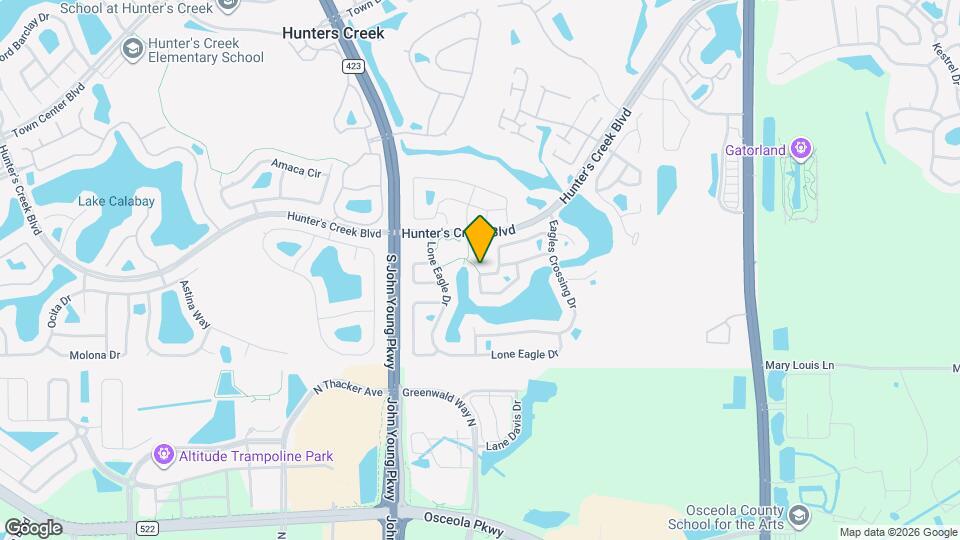 2913 Eagle Lake Dr Map and Location Details