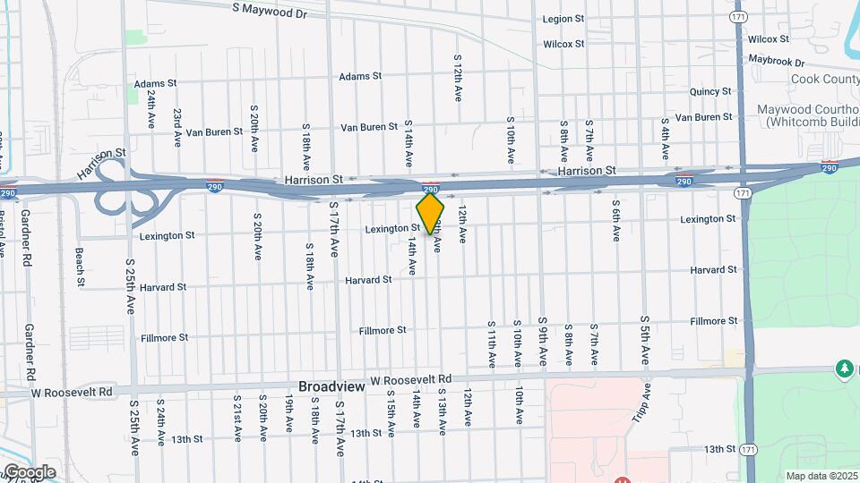 1912 S 13th Ave Map and Location Details