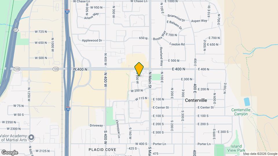 312 N 100 W Map and Location Details