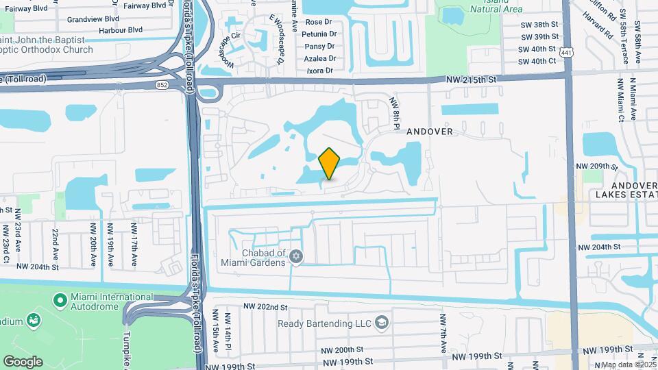 1141 NW 208th Ter Map and Location Details