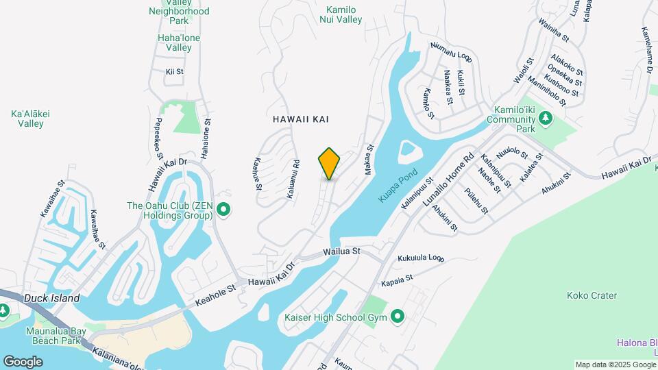 7138 Hawaii Kai Dr Map and Location Details