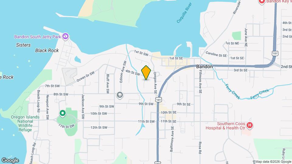 485 Bandon Ave SW Map and Location Details