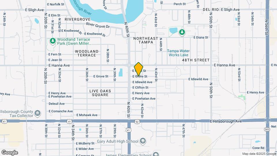 4017 E Grove St Map and Location Details