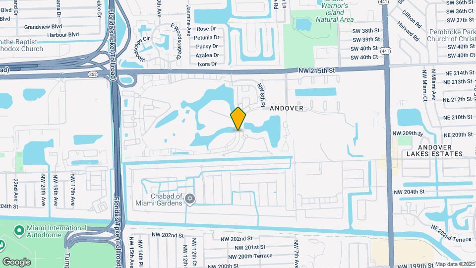 20881 NW 9th Path Map and Location Details