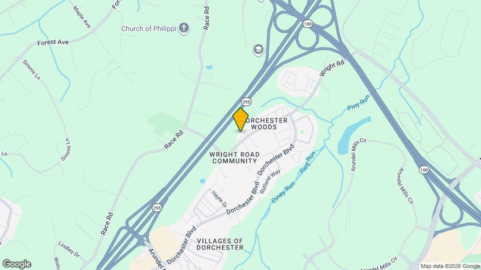 7296 Dorchester Woods Ln Map and Location Details