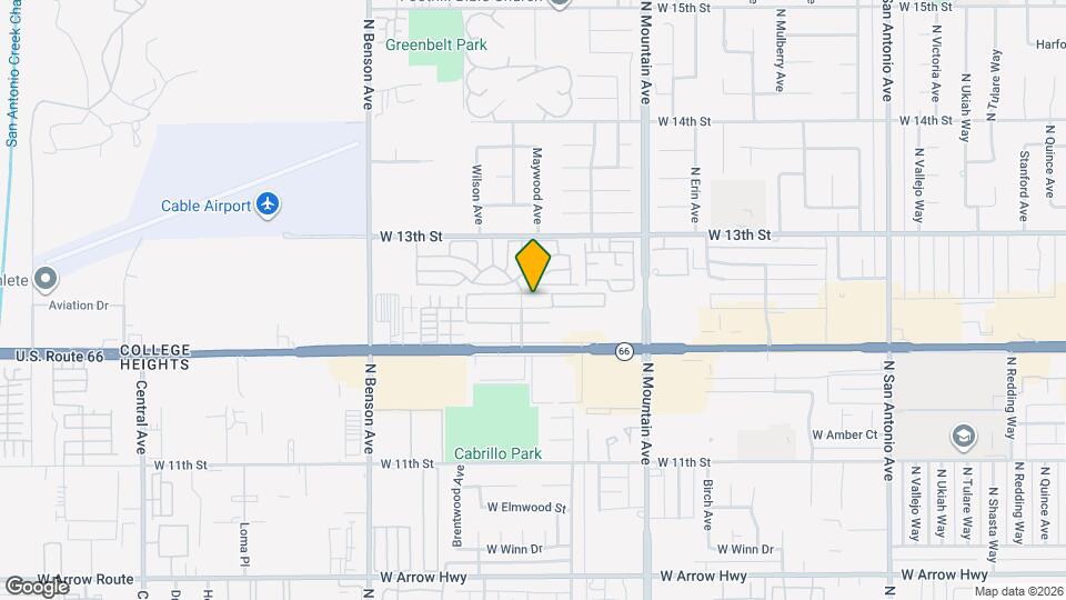 1359 Springfield St Map and Location Details