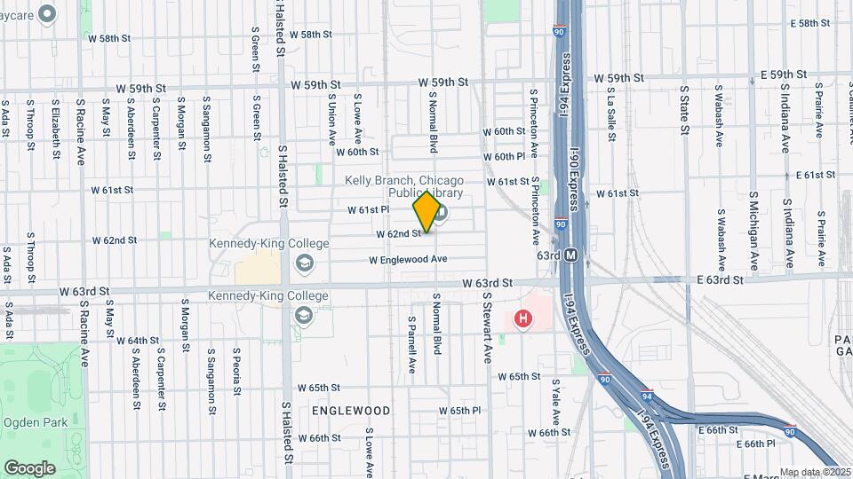 511 W 62nd St, Unit 3 Map and Location Details