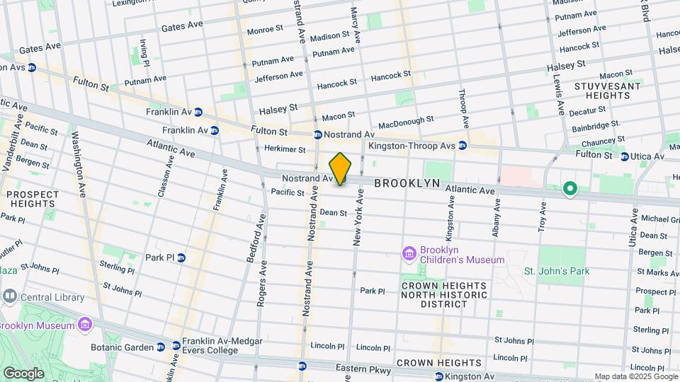 1331 pacific street Mapa y Detalles de la Ubicación