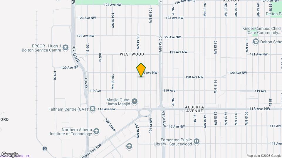 11935 102nd St NW Map and Location Details