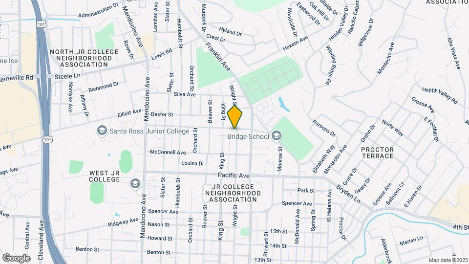 1094 Carr Ave Mapa y Detalles de la Ubicación