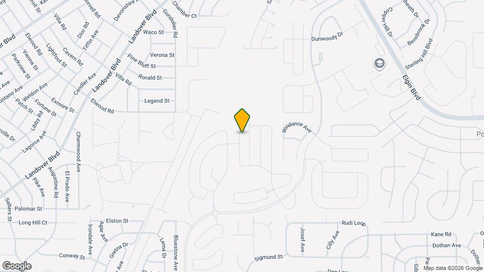 4023 Obsidian Dr Mapa y Detalles de la Ubicación