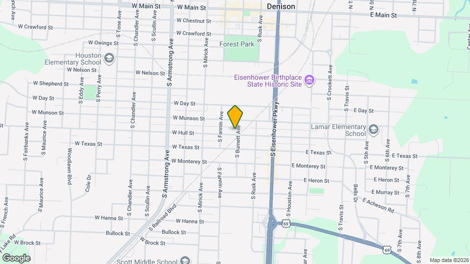 405 W Hull St Map and Location Details
