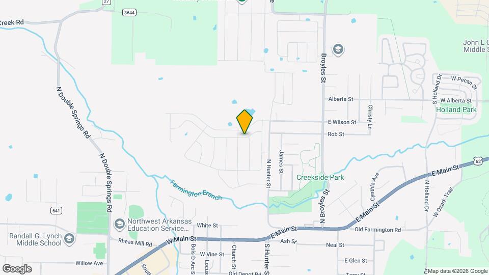 104 W Gilpin St Mapa y Detalles de la Ubicación