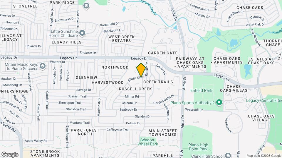 1320 Sheila Dr Map and Location Details