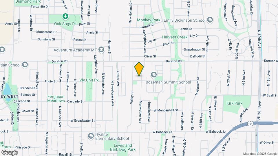 417 Meriwether Ave Map and Location Details