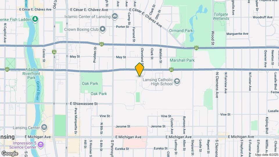 631 Worthington Dr Map and Location Details