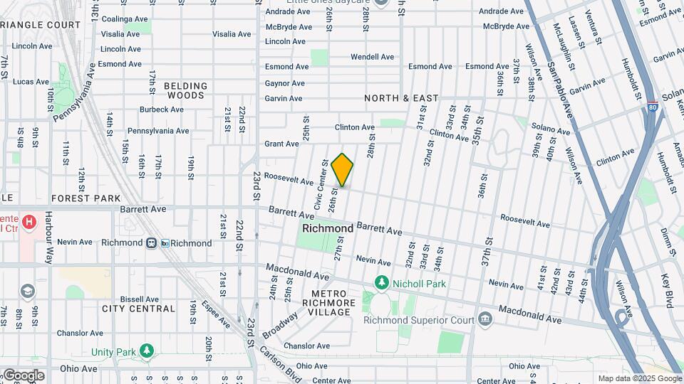 2612 Roosevelt Ave Mapa y Detalles de la Ubicación