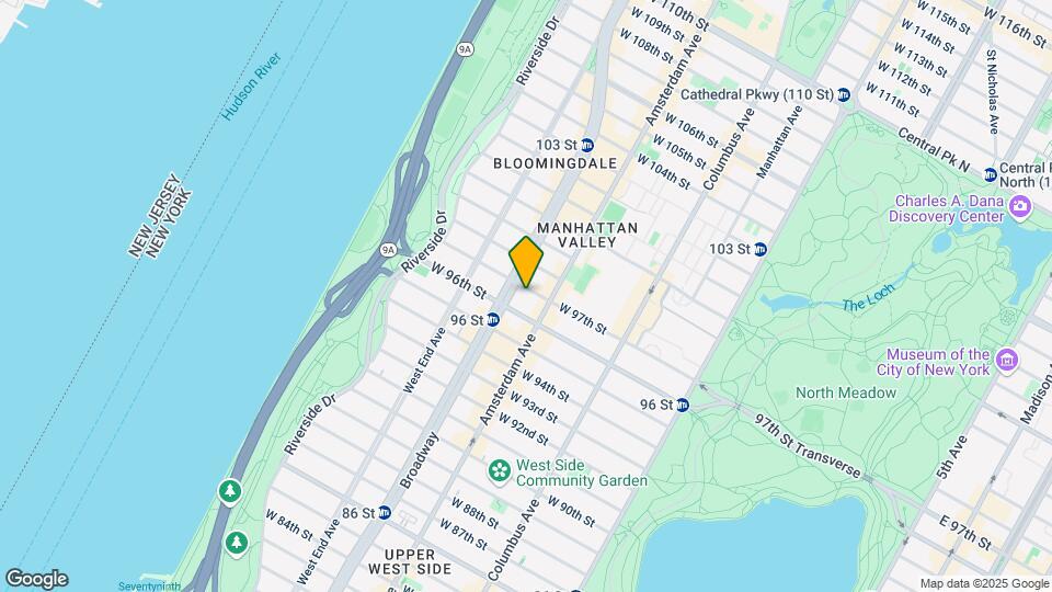 226 W 97th St Map and Location Details