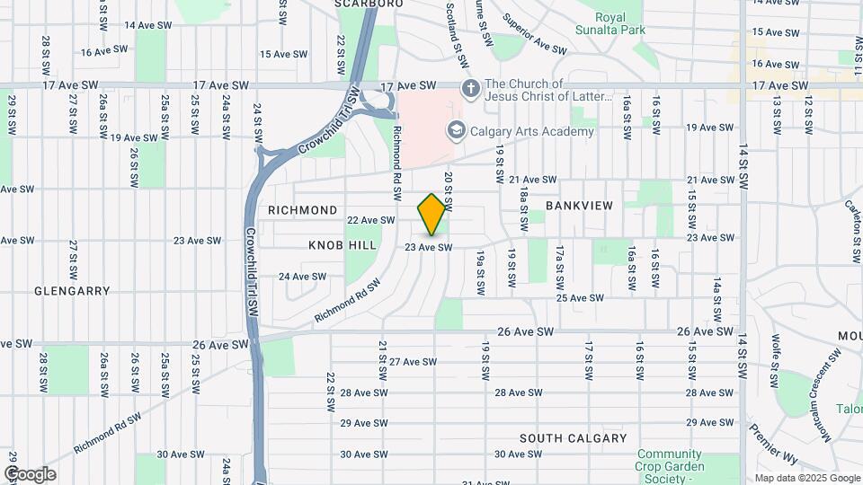 2114-B-2123 23 Ave SW Map and Location Details