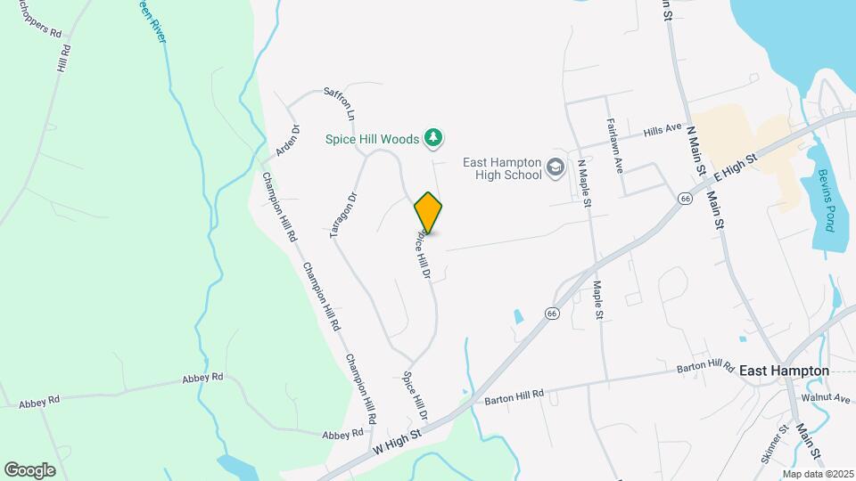 44 Spice Hill Dr Map and Location Details