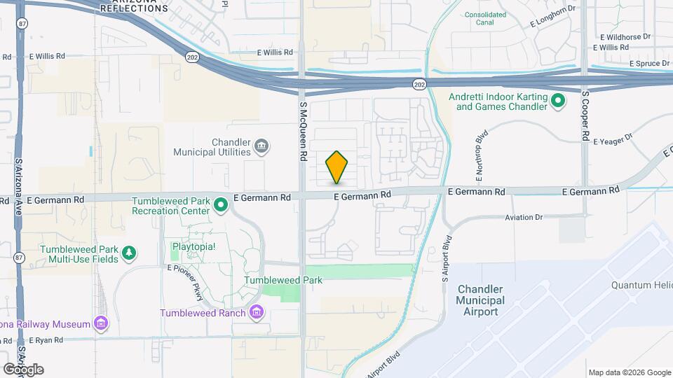 1123 E Newland Dr Map and Location Details