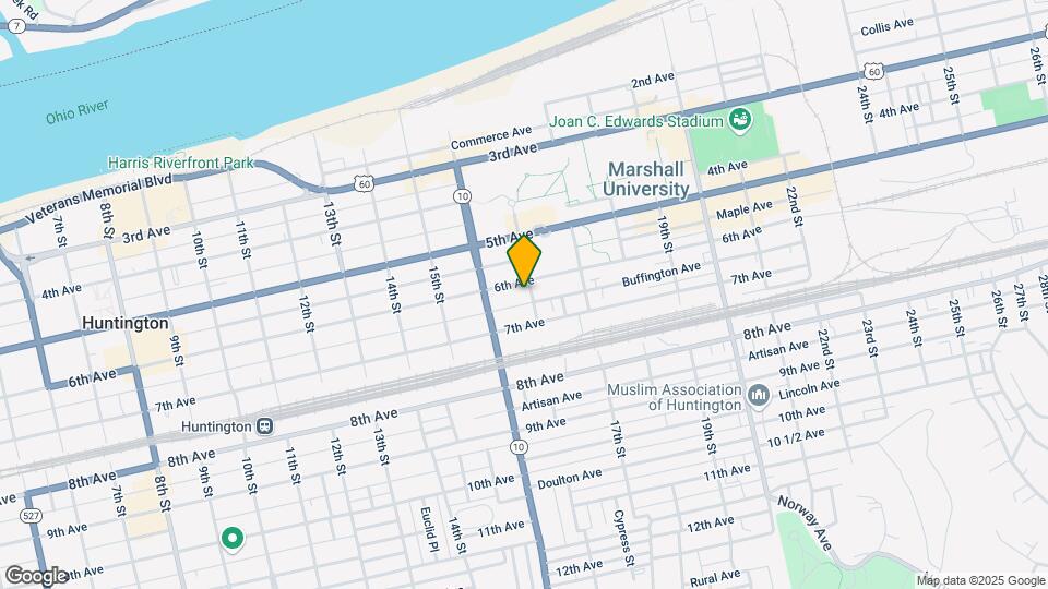 1639 6th Ave Map and Location Details