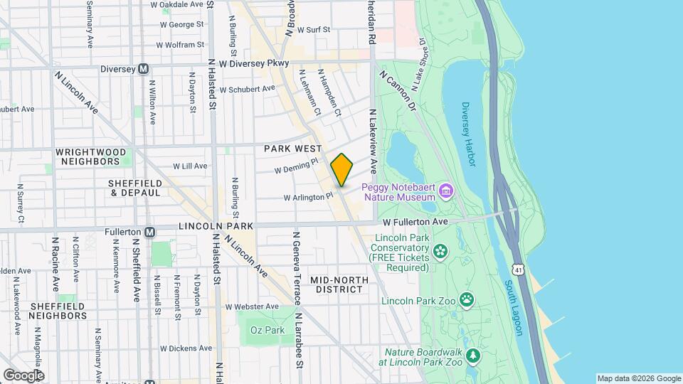 2467 N Clark St, Unit 3 Map and Location Details