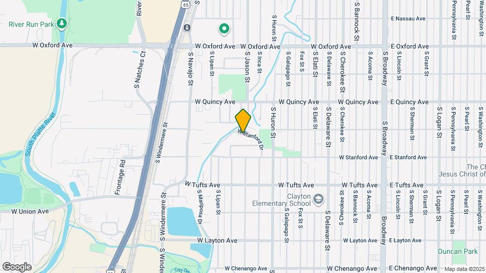 1010 W Stanford Dr Map and Location Details