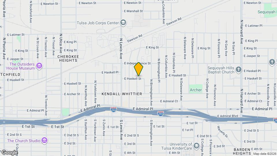 703 N Atlanta Ave Mapa y Detalles de la Ubicación
