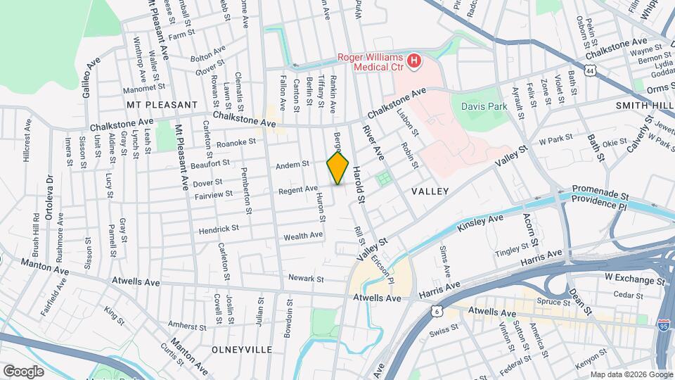 166 Regent Ave, Unit 2R Mapa y Detalles de la Ubicación