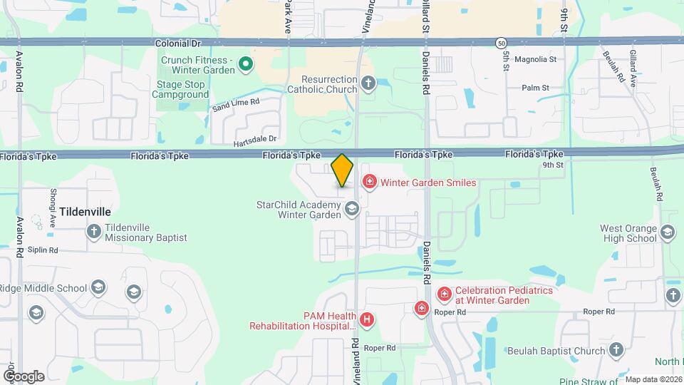 431 Southern Pecan Cir Map and Location Details