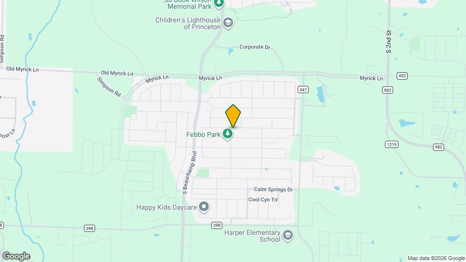 617 Range Dr Map and Location Details