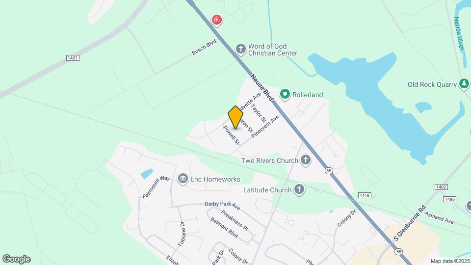 3506 Powell St Map and Location Details