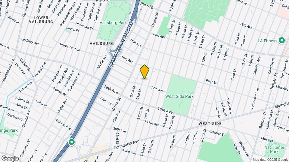 214 21st St Map and Location Details