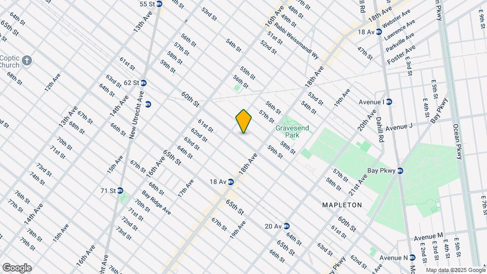 1733 60th St Map and Location Details