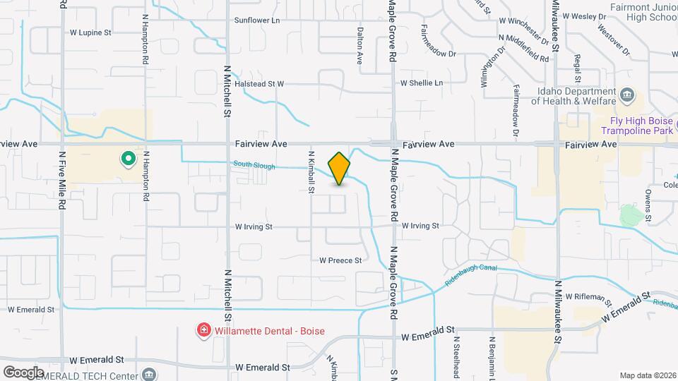 9220 W Jewell St Map and Location Details