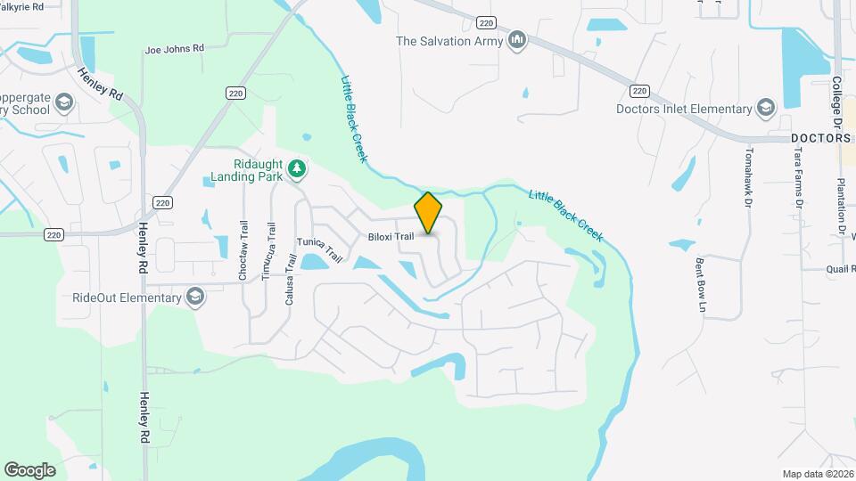 2931 Biloxi Trail Map and Location Details