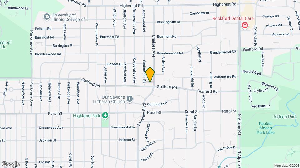 3516 Guilford Rd Map and Location Details