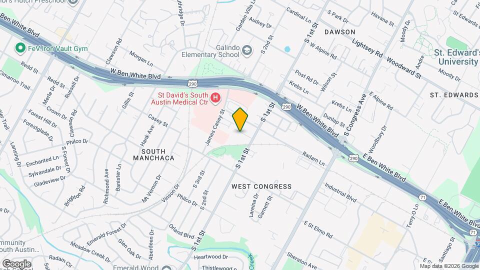 611 Clifford Dr Map and Location Details