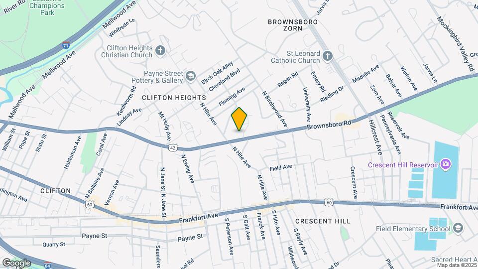 2711 Brownsboro Rd Mapa y Detalles de la Ubicación