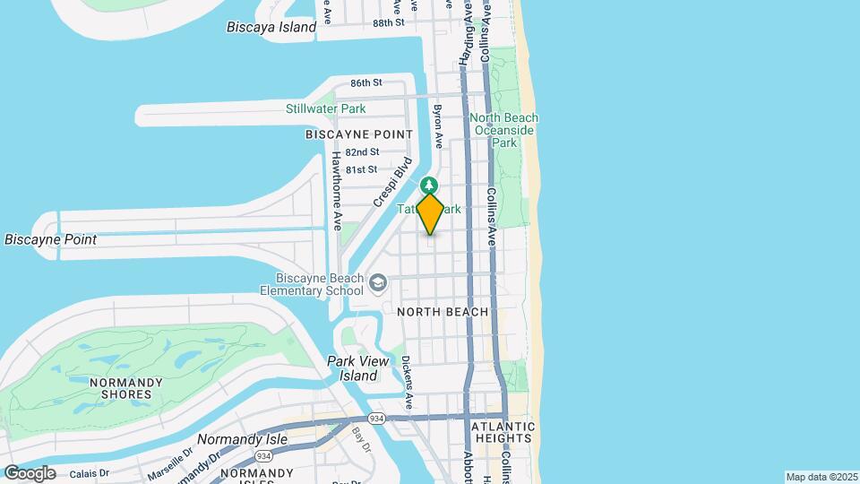 7850 Byron Ave Mapa y Detalles de la Ubicación