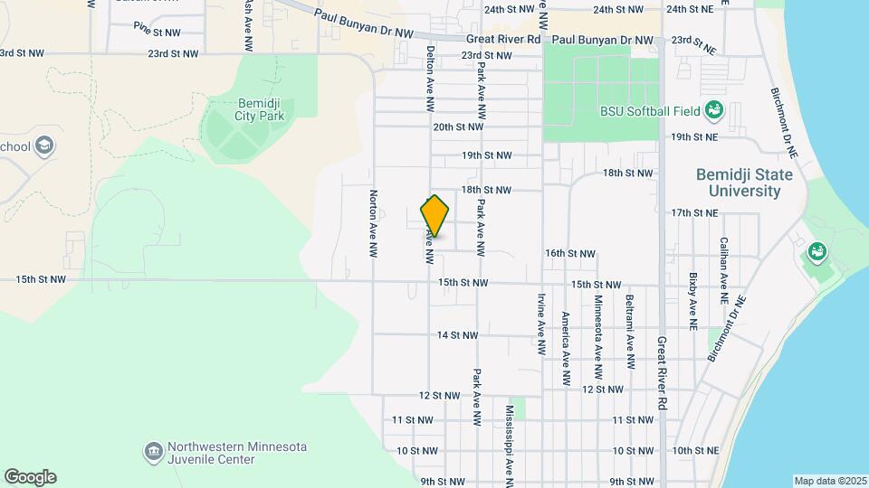 1602 Delton Ave NW Map and Location Details