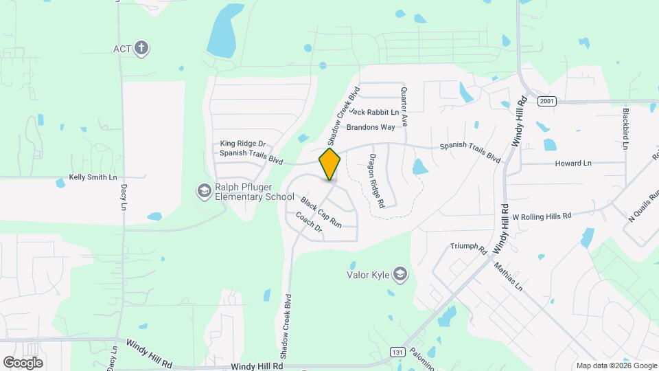 811 Shadow Creek Blvd Map and Location Details