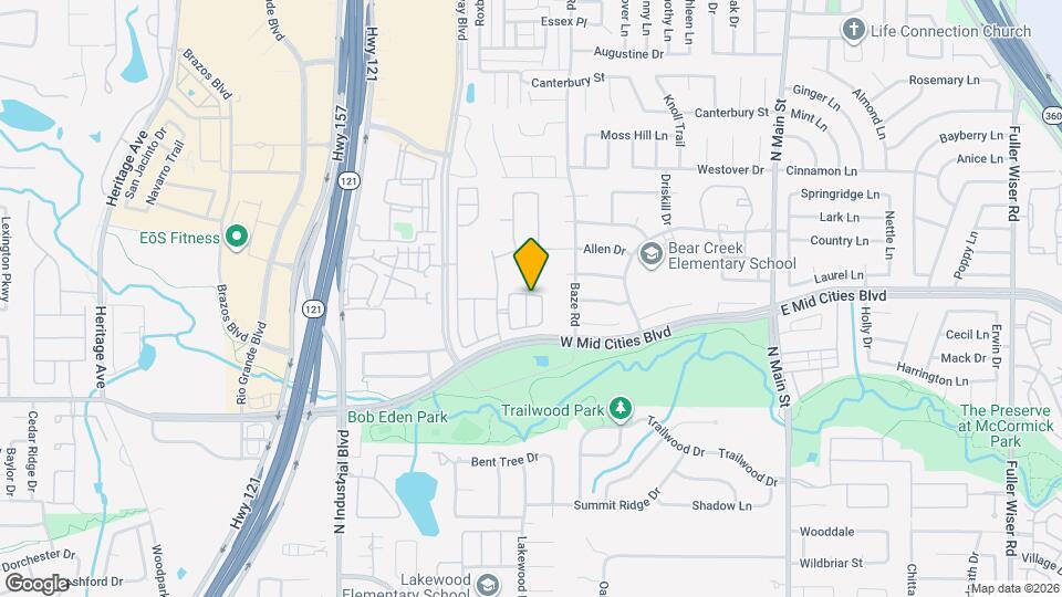 2210 Eagles Nest Dr Map and Location Details