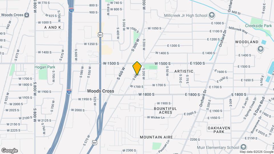 1599 S Main St Mapa y Detalles de la Ubicación