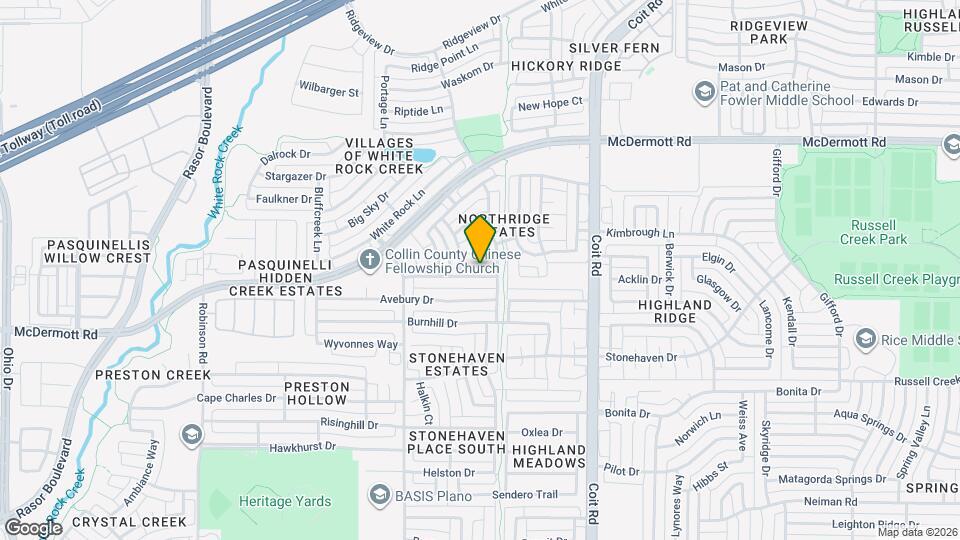 4305 Orchard Gate Ln Map and Location Details